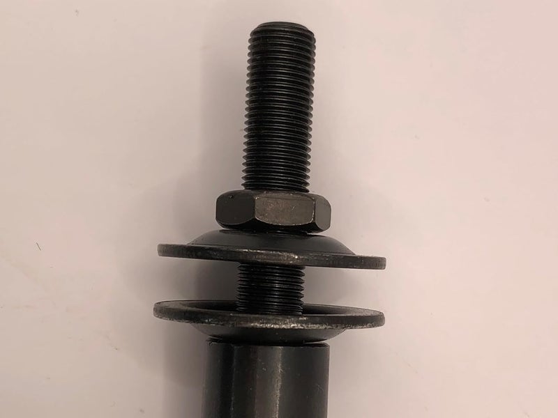 3-1/2” Short Shaft Arbor Extension fits 5/8" LEFT side shaft Motor Arbor or Threaded Shaft Adapter for Buffing Grinding Wheels/For Bench Grinder Qty 1
